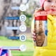 thumbnail image 5 of Los Cuatro FantásticosBotella de Agua con Tapa Pop Top de Un Toque, Acero Inoxidable, a Prueba de Fugas, para Deportes, Botella Infantil rosa 12 oz, 5 of 6