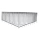 thumbnail image 3 of Cenefa Para Cortinas Con Bolsillo Para Barra, Decoración Para Tienda, Lavable A Máquina, Gris, 3 of 5