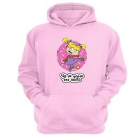Genérico - Polerón Canguro Angélica Dibujos Animados Rosa Talla M Unisex
