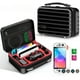 thumbnail image 1 of Compatible con el estuche de viaje OLED para Nintendo Switch Kit de accesorios 6 en 1 con protector de pantalla y bolsa de almacenamiento portátil-para Switch OLED||Negro, 1 of 6