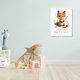 thumbnail image 2 of Cuadro Decorativo 21x30 Infantil Zorrito Artista Pintor, 2 of 2