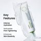 thumbnail image 3 of Crema facial beplain, péptido de frijol mungo, suavizante de poros, 60 ml, 3 of 6
