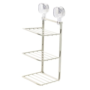 Magideal - Bandeja De Preparación De Alimentos, Estante De Preparación De Platos, Soporte De Gran Capacidad De 3 Capas Montado En La Pared, Plato De Preparación Blanco