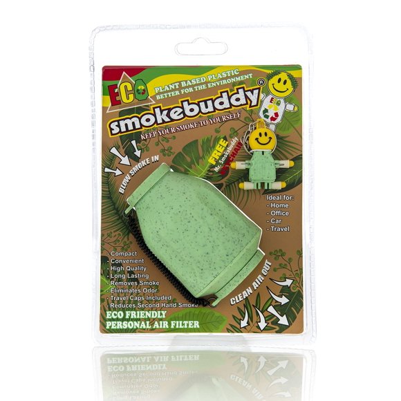 El filtro de aire SmokeBuddy Original 300+ utiliza un eliminador de olores