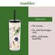 thumbnail image 3 of Vaso Acrílico Kate Spade New York Dream 710 ml, 3 of 5