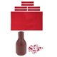 thumbnail image 2 of Billar De 9 Pies Pa?o De Mesa De Billar Snooker Fieltro Y Botella Shaker Tally Ball Rojo, 2 of 5