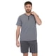 thumbnail image 1 of Pijama Hombre Henley Gris Oscuro Corona, 1 of 5