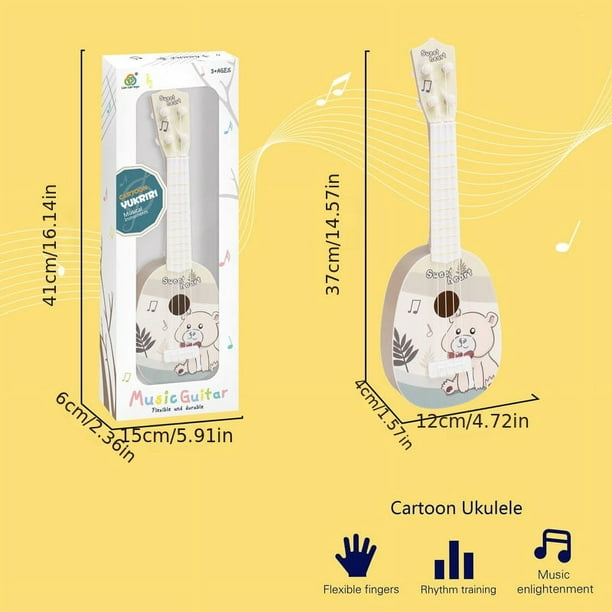 Children's Simulated Guitar Can Play Enlightening Educational Instrument Music Toys For Early Education