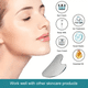 thumbnail image 2 of Facial Massage Scraper Stainless Steel Beauty Scraper Face Lift Law Full-Body Dolphin Heart Scraper Holster, 2 of 3