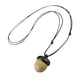 thumbnail image 4 of Ebony Acorn Collar Colgante Accesorios Vintage Para Hombres Mujeres Ni?as A, 4 of 5