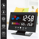 thumbnail image 2 of Reloj despertador LED, fecha, temperatura, alarma, negro, 2 of 3