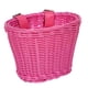 thumbnail image 3 of Cesta de almacenamiento para manillar de bicicleta para hombre, cesta ajustable para bicicleta, contenedor para objetos personales, accesorio versátil Rosa roja, 3 of 5