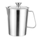 thumbnail image 1 of Jarra para espumar leche Espresso de material acero inoxidable 304, taza para verter con tapas, jarra para Espresso, taza para Espumador y ,, 1 of 5