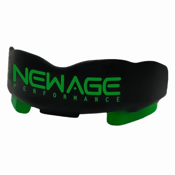 Protector Bucal New Age Performance 5DS Perfil Bajo Negro/Verde