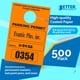 thumbnail image 2 of Pack de 500 Permisos de Estacionamiento Naranja de Better Office Products, 2 of 5