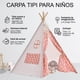 thumbnail image 4 of Carpa Tipi Niños Infantil 160 Cm Oso Rosados Decoración, 4 of 7