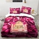 thumbnail image 1 of Juicy Couture Crown Bedding Set Music Band Excavator Sheet Double Child Bedding Set Mircofiber Polyester Duvet Cover, 1 of 5