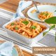 thumbnail image 2 of Bandeja para hornear PLASTICPRO 20x25 cm Pack de 50 con tapas, 2 of 8