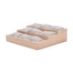 thumbnail image 1 of Bandeja De Exhibición De Relojes, Caja De Presentación De Madera, Soporte De Reloj Para Tienda De Regalos, Encimera, Terciopelo De Flor De Hielo, 1 of 5