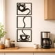 thumbnail image 3 of Cuadros Decorativos De Cocina En Mdf Negro, 3 of 3