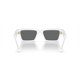 thumbnail image 3 of Anteojos de Sol Versace Rectangulares con Montura Blanca y Lentes Gris Oscuro 54 mm, 3 of 5