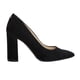 thumbnail image 1 of Pump Nine West Astoria 9x9 de gamuza negra para mujer, talla 11, 1 of 7