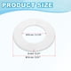 thumbnail image 2 of Placa de Escudo Autoadhesiva con Hebillas para Decoración de Tuberías de Cocina y Baño Uxcell Wall Split Flange Blanca 3.07", 2 of 7
