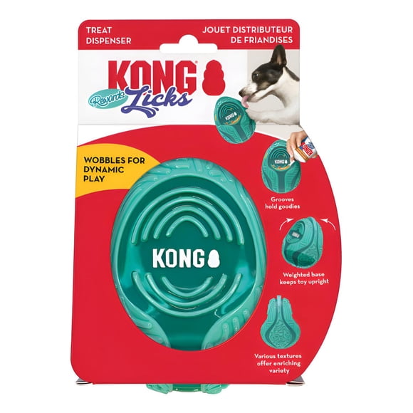 Kong Licks Rewards Recompensas Lamer Para Perros Verde