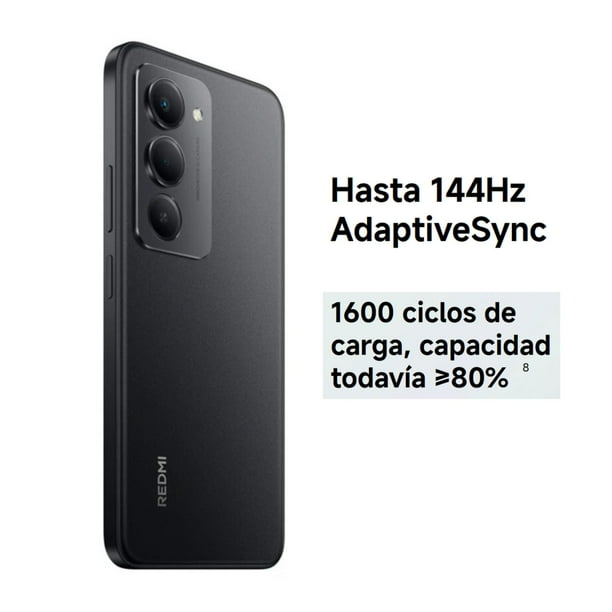 Xiaomi Redmi 15 4G LTE 6GB + 128GB Negro Medianoche | Lider