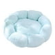 thumbnail image 2 of Camas Para Perros Pequeños, Cojín De Felpa Duradero Con Parte Inferior Antideslizante Para Perros Gatitos, Caniche, Azul, 50cm, 2 of 3