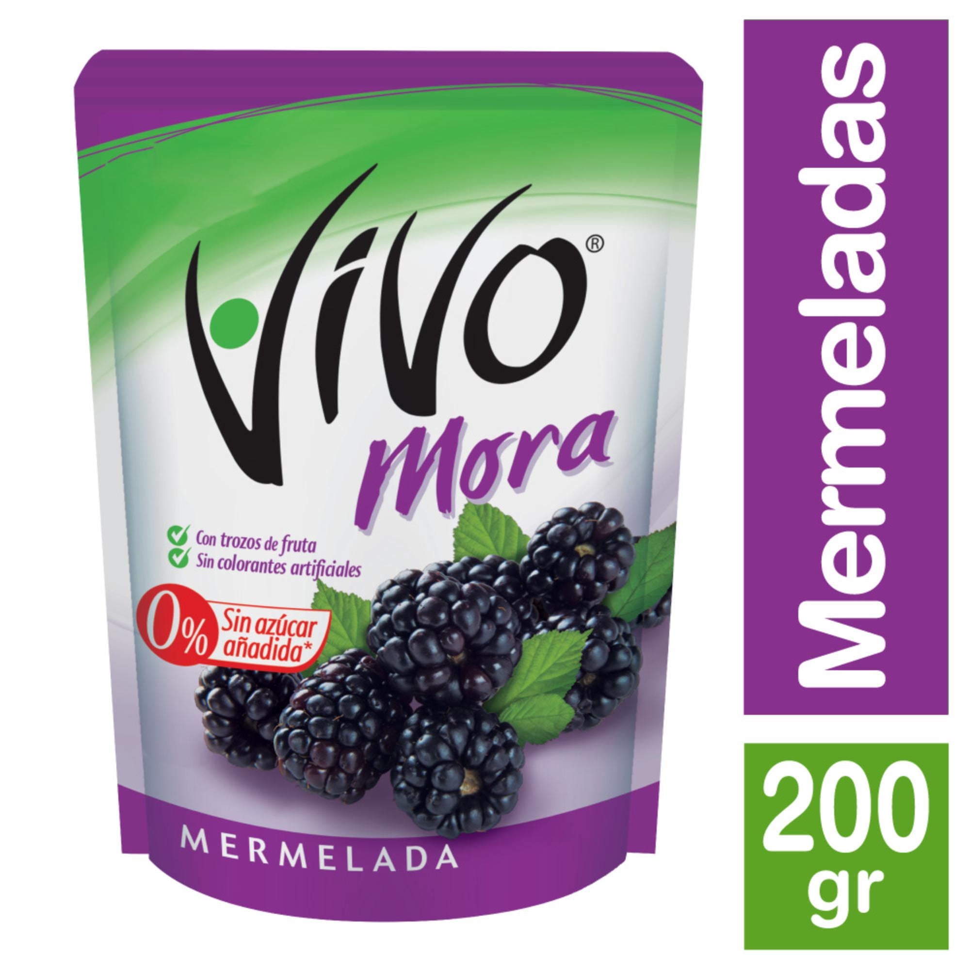 Mermelada Mora 200 g Vivo