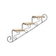 thumbnail image 2 of Estante Decorativo De Escalera, Soporte De Planta Vintage Para Sala De Estar, Interior, Oficina, Hacia Abajo, 2 of 5