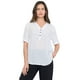 thumbnail image 1 of Bluson Mujer Camisero Ml Roll Up Ecru Corona, 1 of 5
