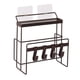 thumbnail image 1 of Plancha Cocina Despensa Almacenamiento Rack Organizador Estante Cocina Artículos Para El Hogar, 1 of 5