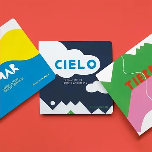 LIBRO Cielo, Mar Y Tierra - ANGELES QUINTEROS