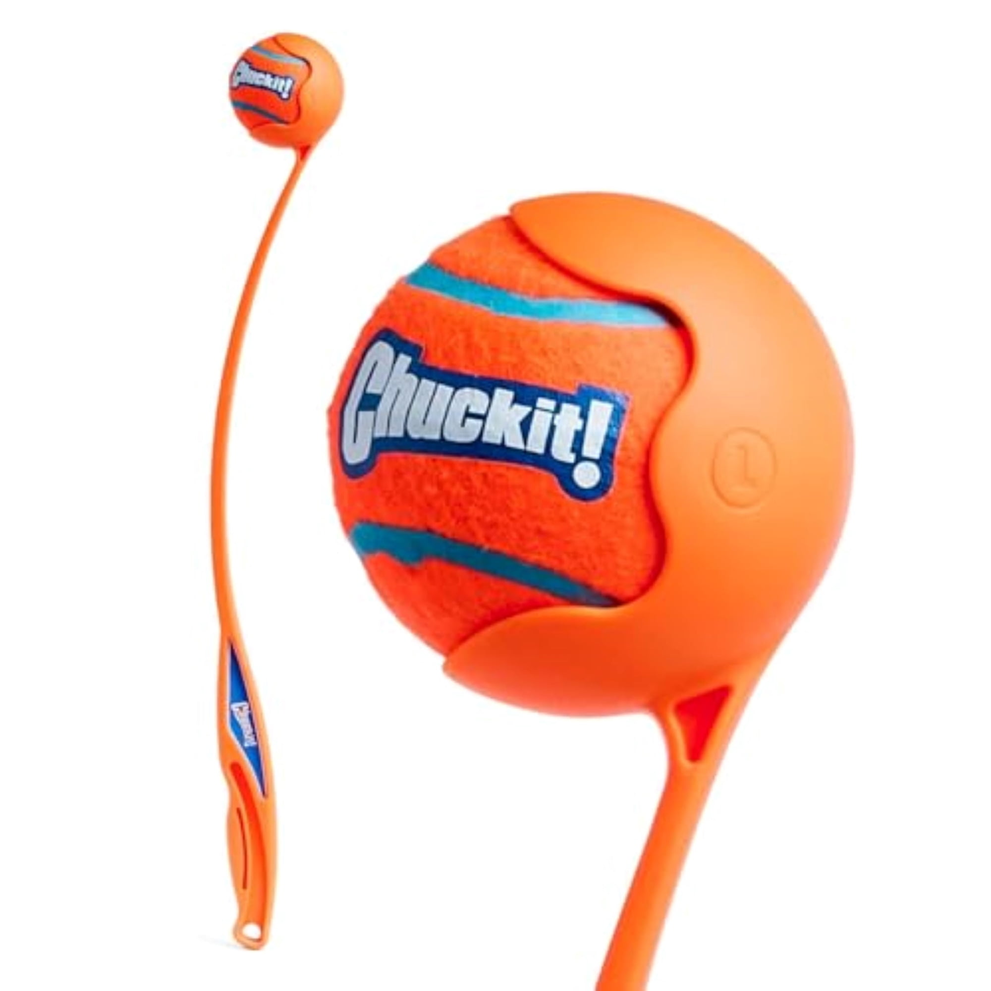 Lanzador De Pelotas Para Perros Chuckit! Sport 26 L Con Pelota Grande Para 27 Kg