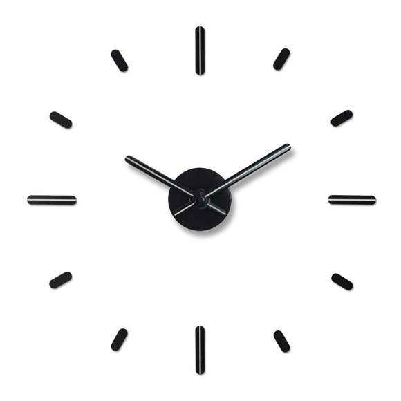 Reloj de Pared Presentime 56 cm Sin Marco DIY que Brilla