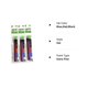 thumbnail image 3 of Recargas Pilot FriXion 0,5 mm paquete de 9 negro/azul/rojo, 3 of 3