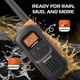 thumbnail image 4 of Walkie Talkie Radio Bushnell LPX650, 2 W, 68 km, alcance IP67, paquete de 2, 4 of 9
