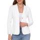 thumbnail image 1 of INSPIRE CHIC Blazers para Mujeres con Solapa de Chal, Manga Larga, Chaquetas de Traje de Oficina con Bolsillos, Atuendos Casual de Negocios M Blanco, 1 of 6