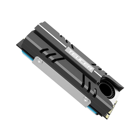 M.2 2280 SSD Disipador De Calor 3Pin Mini Turbofan Disipador De Calor Para PS5 Computadora PC