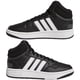 thumbnail image 3 of Zapatillas de baloncesto adidas Hoops 3.0 unisex para niños en blanco y negro, 3 of 5