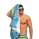 thumbnail image 5 of Blippi Toalla de playa de secado rápido con diseño temático, regalo para mujeres y niñas, ideal para cumpleaños, fans, amantes de la música, uso en la playa o al aire libre, 78 × 150 cm, 5 of 6
