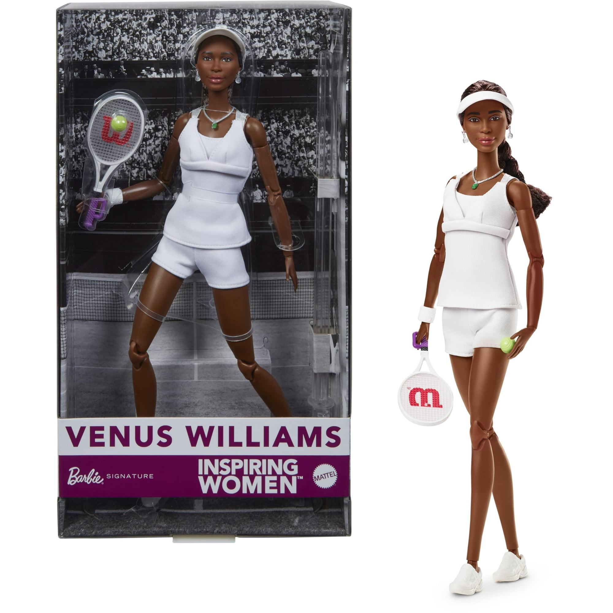 Muñeca De Moda Barbie Inspiring Women Venus Williams Tennis