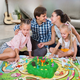 thumbnail image 5 of Juego de mesa competitivo, multijugador, interactivo, educativo, con trampas, para el hogar y los niños., 5 of 5