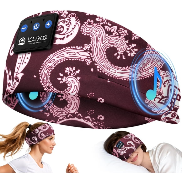 Diadema Con Auriculares Para Dormir Bluetooth 5 4 Inalámbrica