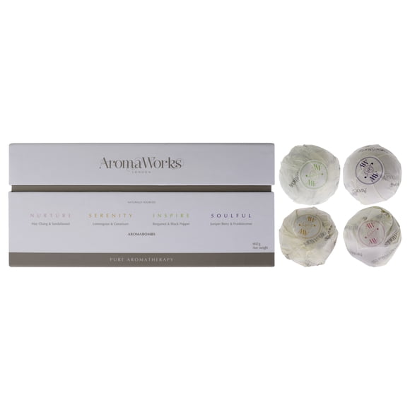 Set de Bombas de Baño Aromaworks AromaBomb Quad Box Set 250ml Unisex