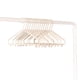 thumbnail image 4 of Paja De Trigo Hangers De Plástico Paquete De 30 Unidades Para Ropa Infantil, 4 of 7