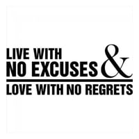 Rienda Libre Graphics - Decomural No Regrets Love Ws-15107