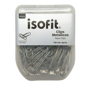 Pack X 4 Clips Dsg Metálicos 100 Und – Isofit